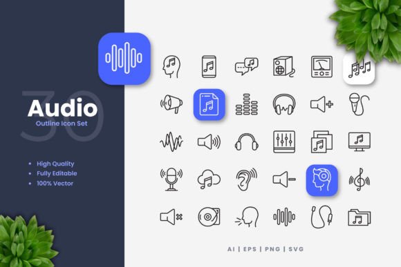 Audio Icons: A Designer’s Review of Graphics for Modern Projects