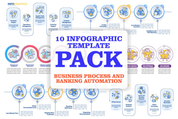 Benefits of BPA in Banking Infographics Graphics and Infographics