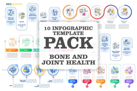 Bones and Joints Protection Infographics Graphics