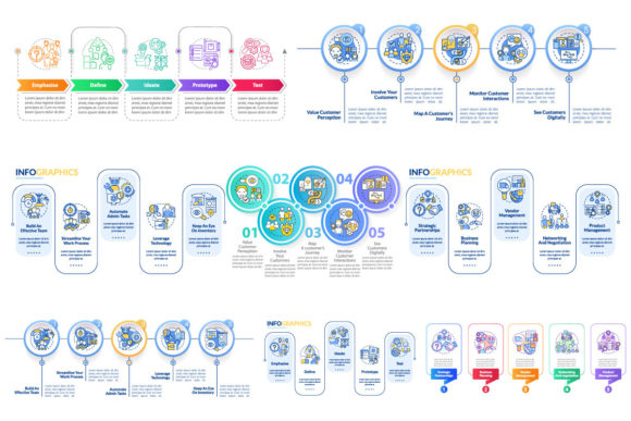 Business Development Ways Infographics Graphics Review