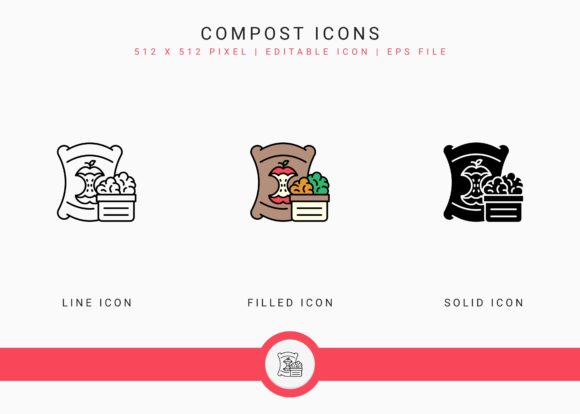 Compost Icons Set: A Designer’s Embroidery Review
