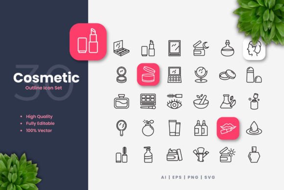 Cosmetic Icons Graphics Review