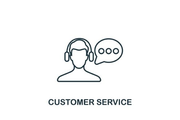 Customer Service Icon Graphics Review