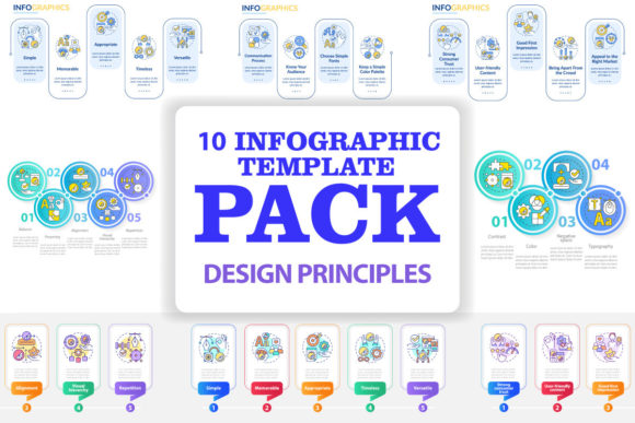 Graphic Design Principles Infographics for Modern Branding