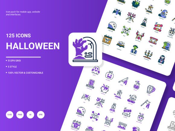 Halloween Icon Pack: Essential Graphics and Icons for Digital Sellers