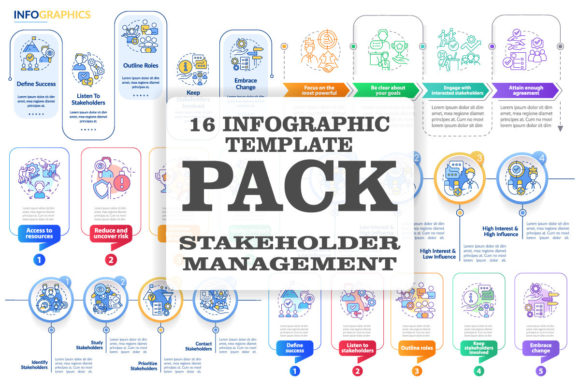 Stakeholder Management Plan Infographics Graphics