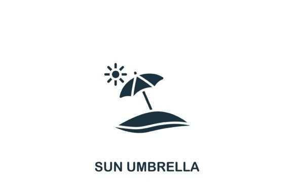Sun Umbrella Icon Graphics and Icons Review